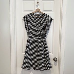 Woolrich Gingham Plaid Wrap Dress
